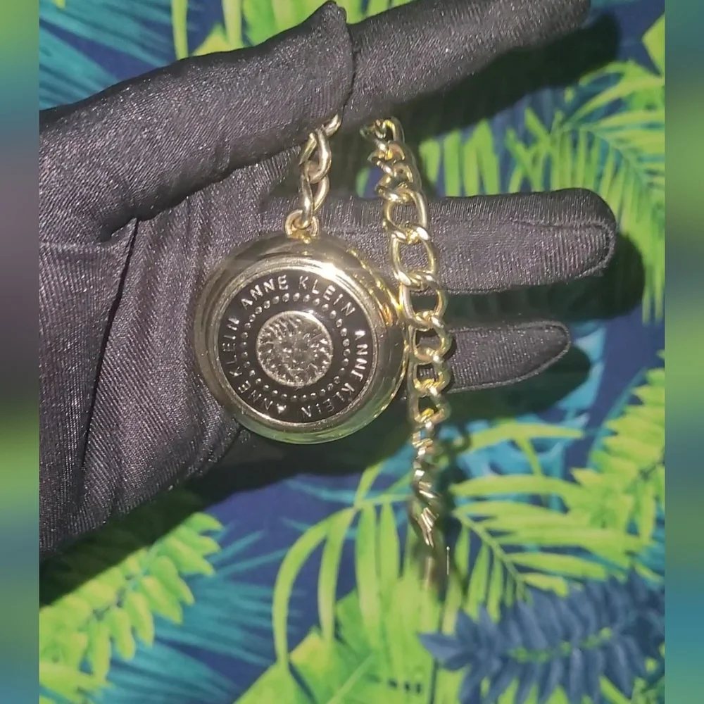 VINTAGE ANNE KLEIN BAG CHARM OR USEAS BRACELET EUC - Picture 7 of 7